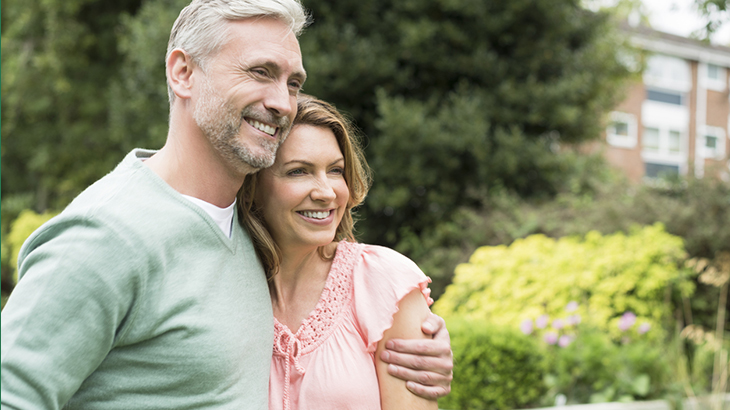 Life insurance for retirement – senior couple photo